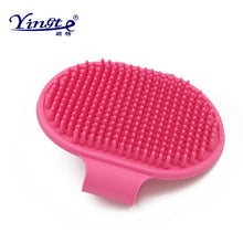 Load image into Gallery viewer, Massage Mit pet shower dog brush Hair Remove Qualified Pet Dog Cat Bath Glove Brush Comb Rubber Hair Fur Grooming Massaging
