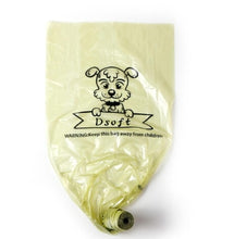 Load image into Gallery viewer, 42 Rolls Dog Poop Bags Black Trash Garbage Bags for Pet Dog Cat Outdoor Home Cleaning Supplies
